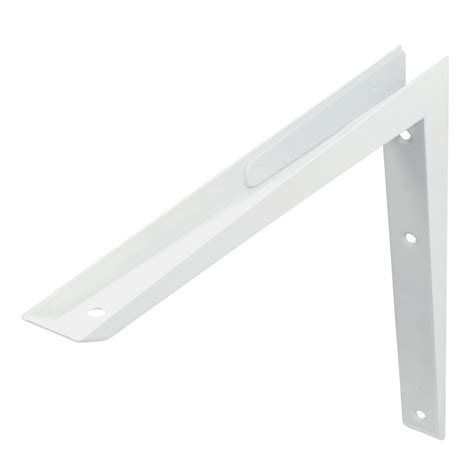 rail 3 4 metal shelf bracket white|screwfix shelf brackets for sale.